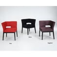 thumbnail image 2 of Micro Fiber Corner Chair, Red, 2 of 2