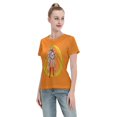 thumbnail image 4 of Women's Basic Short Sleeve T-Shirt Sailor Moon Tsuki Hare 04, 4 of 6