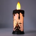 thumbnail image 5 of Halloween Snow Globe Candles Light LED Terrorist Decoration Electronic Candle Lamp For Party Holiday, 5 of 13