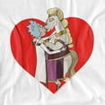 thumbnail image 2 of Rick and Morty Rick and Horse Kiss Unisex Adult T Shirt, 2 of 7
