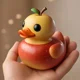thumbnail image 1 of Figura Decorativa de Pato Frutal de Resina, Adorno Kawaii para Jardín y Escritorio, Interior/Exterior, 1 of 2