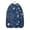 White-18, variant on Mystical Gothic Backpack, Durable School Bag Featuring Cosmic Astrology Print with Golden Stars and Moon