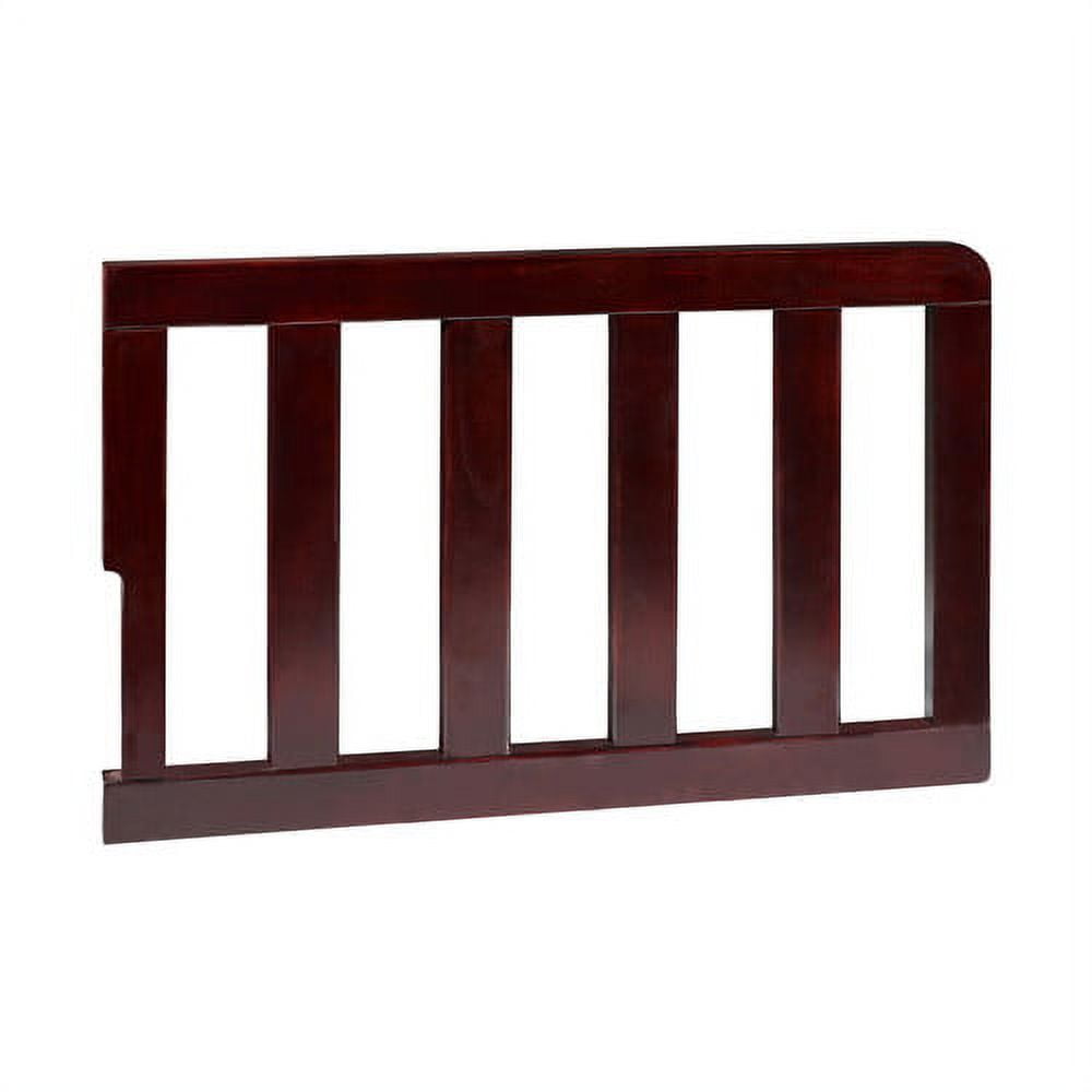 Delta Children Toddler Guardrail #0081, Greenguard Gold Certified, Black Cherry/Espresso