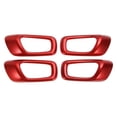 thumbnail image 1 of Recorte de Cubierta del Tazón del Mango de la Puerta Interior de Unique Bargains para Honda Civic 11ª generación 2022-2024 Marco de Decoración del Mango de la Puerta Interior Rojo 1 Juego, 1 of 6