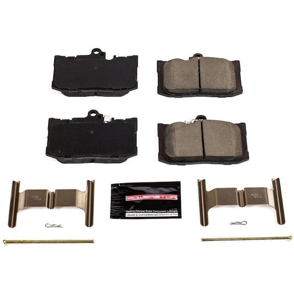 Front Brake Pad Set - Compatible with 2013 - 2020 Lexus GS350 F Sport RWD - Power Stop
