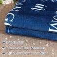 thumbnail image 3 of 50 x 60 Inches Graduation Gifts for Her Him Lightweight Graduation Blanket Class of 2024 Throw Blanket Soft Graduation Decorations for Graduation Party Supplies Bed Couch, 3 of 5