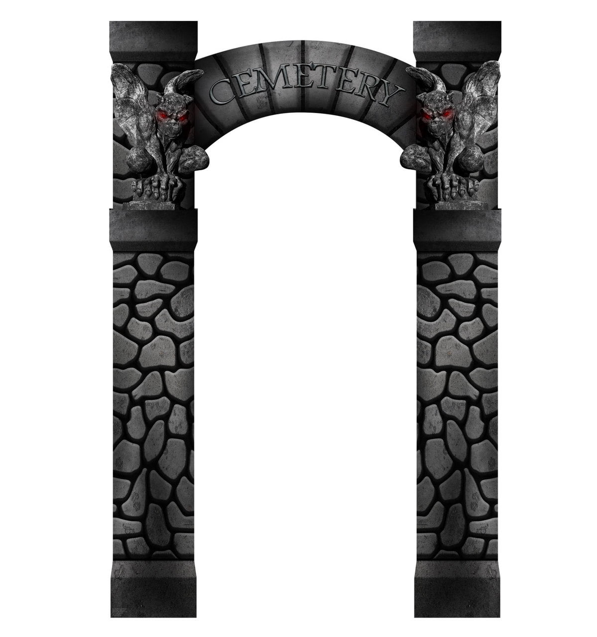 Cemetery Arch Entrance Cardboard Cutout