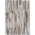 thumbnail image 2 of Addison Rugs Chantille Indoor/Outdoor Transitional Stripes Khaki Machine Washable Rectangle Rug, 8' x 10', 2 of 8