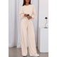 thumbnail image 3 of Conjunto de Lounge para Mujer PRETTYGARDEN 2 Piezas Beige XL, 3 of 8