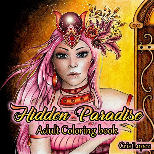 Download Hidden Paradise Artist Edition Adult Coloring Book Walmart Com Walmart Com
