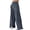 Gray, variant on Women Wide Leg Baggy Flowy High Waisted Pants Loose Fit Casual Cozy Cute Y2k Trousers Khaki XL