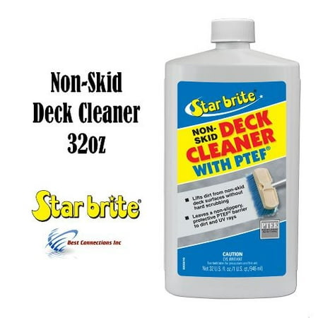 Starbrite 85932 Non-Skid Deck Cleaner W/ PTEF (Best Fixie Tires For Skidding)