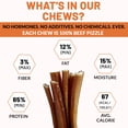 thumbnail image 3 of 6 Inch Bully Sticks for Dogs [10-Pack] – All-Natural, Long-Lasting Dog Chews – High Protein, Low Odor, Easily Digestible – Rawhide-Free & Single-Ingredient Dog Treats for All types of Chewers, 3 of 6