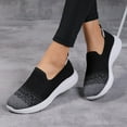 thumbnail image 4 of Pimfylm Womens Sketcher Sneakers Women Lace Up Platform Sneakers Comfortable Casual Fashion Sneaker Walking Shoes Black 6.5, 4 of 5