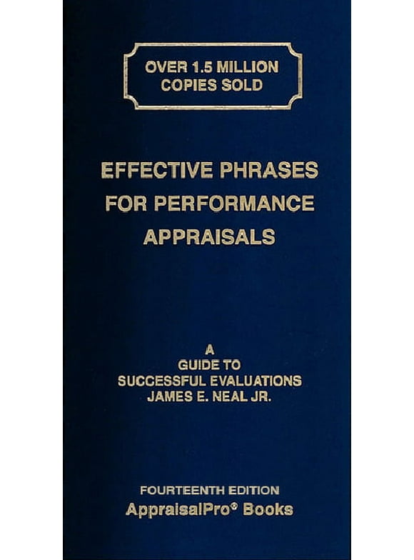 Effective Phrases for Performance Appraisals: A Guide to Successful Evaluations (Other)