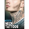 thumbnail image 1 of Tinsley Transfers Vandal Gangster Neck Tattoo FX Temporary Costume Accessory, 1 of 2