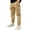 Khaki, variant on Zecgelong Boys Cargo Joggers Pants Elastic Waist Casual Jogging Trousers Bottom Size 8-9 Years