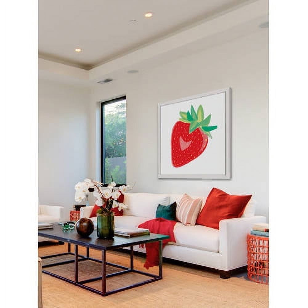 Marmont Hill "Strawberry" by Molly Rosner Framed Painting Print