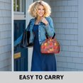 thumbnail image 6 of Pioneer Flower Floral Print Pattern Drawstring Lunch Bag Women - Drawstring Lunch Bag Insulated for Work Office - Stain-Resistant Large Lunchbags for Women with Multi-Pockets, 6 of 6