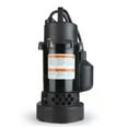 thumbnail image 3 of Everbilt Sump Pump, 1/4 HP, Aluminum, Tether Switch, 3 of 11