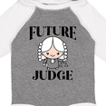 thumbnail image 4 of Inktastic Future Judge Cute Boys or Girls Long Sleeve Baby Bodysuit, 4 of 5