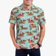 thumbnail image 1 of Balery Dachshund Christmas Play Camisa Polo de Hombre con Estampado, de Manga Corta y Tejido Medio, Camisa Tipo Golf Polo-4X-Large, 1 of 6