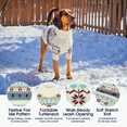 thumbnail image 5 of IECOii Dog Sweater Christmas Warm Dog Sweaters for Medium Dogs Thick Knitted Turtleneck Dog Winter Vest,Beige,M, 5 of 9