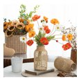 thumbnail image 2 of Florero de vidrio de escritorio con tapa de algas marinas Vint decorativo ER, 2 of 5
