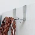 thumbnail image 1 of 2 Packs sur les Crochets de Porte Suspendus Porte-Serviettes en Acier Inoxydable en Forme de Z, 1 of 8