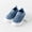 Blue, variant on Infant Sock Shoes Soft Rubber Sole Non-Slip Winter Knit Mesh Upper Breathable Slip on First Walker Sneakers