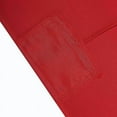 thumbnail image 6 of Balsa Circle 8 Feet Rectangular Spandex Fitted Party Wedding Tablecloth Red, 6 of 8