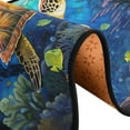 thumbnail image 4 of Turtles Corals Waterweed Runner Rug Ares Rug Non-Slip Laundry Rug 72×24 inch Soft Washable for Bedroom Bathroom Kitchen Living Room, 4 of 6