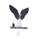 thumbnail image 3 of Decoración del hogar, estatuas de ala de ángel, decoración, estatua de ala, adorno de fondo, probado profesionalmente, 3 of 8