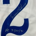 thumbnail image 3 of Autographed/Signed Dennis Martinez Montreal White Baseball Jersey JSA COA, 3 of 4