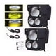 thumbnail image 2 of Par Faros De Lupa Doble Color Luz Para Auto Moto 32000 Lm, 2 of 5