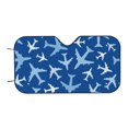 thumbnail image 7 of Balery Airplanes in the Sky Print Car Windshield Sun Shade,Windshield Sunshade for Car Pickup Truck SUV Accessories-Medium, 7 of 7