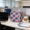 thumbnail image 7 of Bento Lunch Bag Insulated Lunch Tote Aluminum Foil Waterproof Handheld Lunch Box for Women Men Daily Office Work by PALIFEUR, 7 of 7