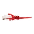 thumbnail image 2 of C2G 5ft Cat6 Ethernet CAT 6 5 ft Câble - Slim - Sans Accrochage Non Blindé (UTP) - Rouge - Câble de Raccordement - RJ-45 (M) à RJ-45 (M) - - UTP - - Moulé, Sans Accrochage - Rouge, 2 of 2