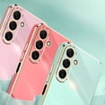 thumbnail image 6 of A 34 54 24 14 Luxury Ring Holder Plating Case For Samsung Galaxy A34 A54 A24 A14 4G 5G M23 M13 M14 M54 A04S Silicone Stand Cover, 6 of 7