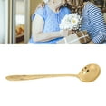 thumbnail image 3 of Soup Spoon, Serving Spoon Brass Material Comfortable Hand Feel Glossy Edges  For Hotel, 3 of 8