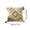 Yellow, variant on Bohemian Tufted Throw Pillow Cover 17.7x17.7 Inch, Geometric Pattern Cushion Case with Tassels, Soft Polyester Fabric for Sofa and Bed