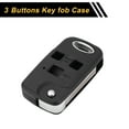 thumbnail image 3 of Unique Bargains 3 Button Key fob Shell Case for Lexus RX300 1999-2003 Black, 3 of 6