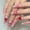 A1, variant on YTTAL (Buy 2 Get 1 Free)24Pcs Long Stiletto Press On Nails, Pink Ombre Fake Nails with 3D Red Heart Decor, Acrylic False Nails for Women, Valentine's Day Nail Art Manicure Decorations