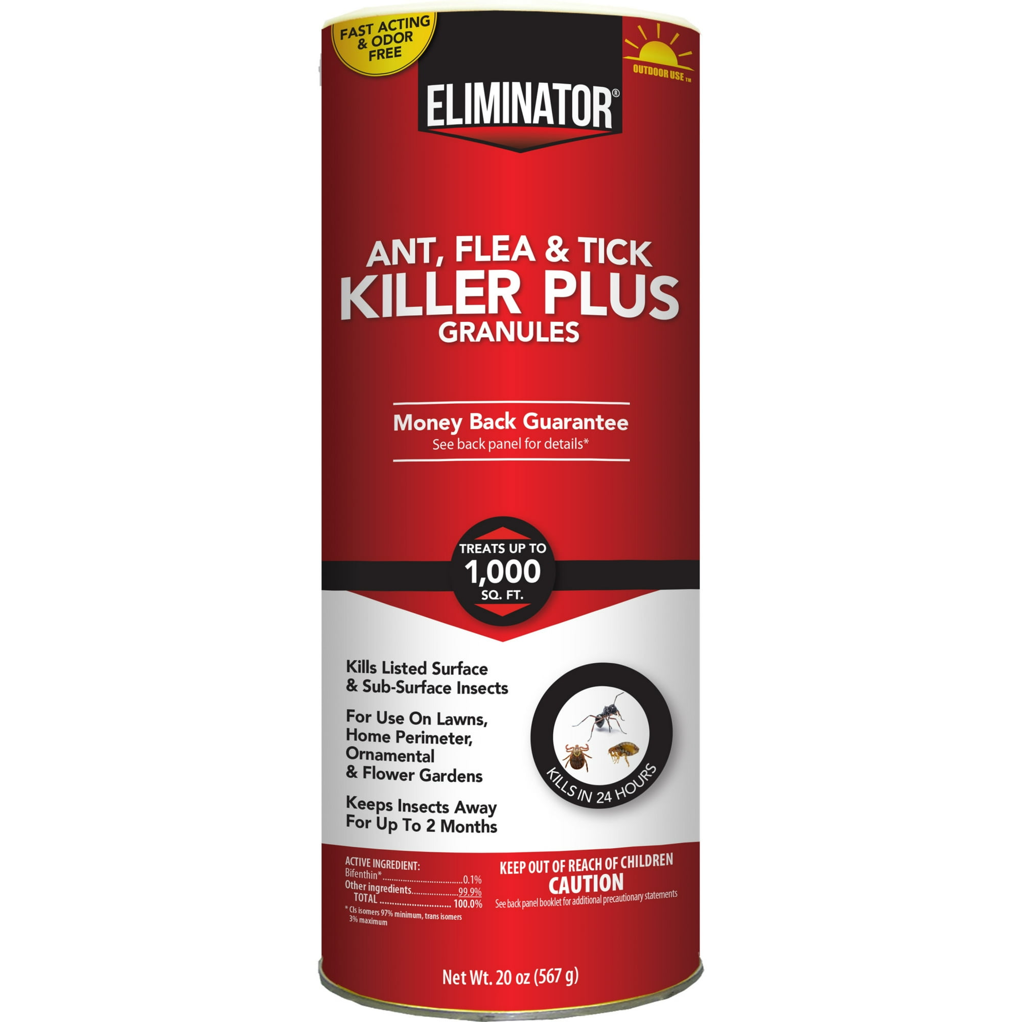 Eliminator Ant, Flea and Tick Killer Granules, 1.25 lb