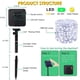 thumbnail image 5 of Guirnalda de luces solares BHCLIGHT, paquete de 2 unidades, 24 m, 200 LED, impermeables, 5 of 9