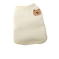 thumbnail image 1 of Camiseta de felpa para perros, cálida, ligera, suave, transpirable, elástica, sin mangas, adecuada para perros pequeños y medianos, 1 of 4