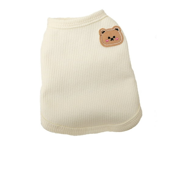 Dog Shirt Is Warm Lightweight Soft Breathable Elastic Sleeveless Vest Suitable For Small And Medium Sized Dogs for Large Dogs Heavy Duty No Small Dog Harnesses Comfort Fit Fancy Adjustable Puppy Puppy