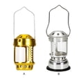 thumbnail image 2 of Emergency Tea Candle Lantern Night Fishing Retro Metal Handheld Indoor Decorative Compact Light Outdoor Tea Lights Angling Equipment Silver, 2 of 6