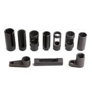 WINMAX AUTOMOTIVE TOOLS 10 pieces Oxygen Sensor Socket Set Sensor Oil Pressure Sending Unit Removal Kit