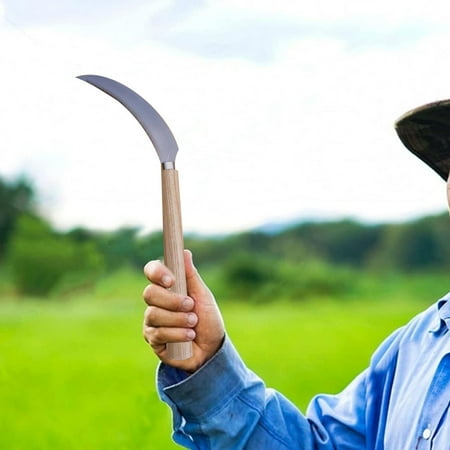 

CFS Steel Saw Kemu Chun Wood Handle Mowing Small Cutting Leek Sawtooth Small Cutting Digging Wild Vegetables